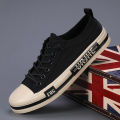Men Canvas Shoes Comfortable Low-top Vulcanized Shoes Men Flats Espadrilles Breathable Casual Shoes Men Canvas Sneakers Wearhouse. 