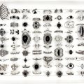 30Pcs/Lot Vintage Bohemian Rings for Women Girls Punk Hip Hop Butterfly Heart Flowers Skull Snake Finger Ring Set Jewelry Gift.