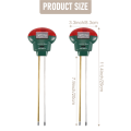 2 Pack Soil Moisture Meter Soil Moisture PH Light Test Kit for Farm.