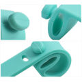 4Pcs Silicone Strap Hook Loop Cable Winder Headphone Cord Earphone Organizer Cable Tie brand new and good quality. 
