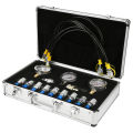 Excavator Hydraulic Pressure Test Kit with Testing Point Coupling and Gauge. 