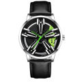 【Fashion】Lanz Watch Rotating Wheel Three-Dimensional Hollow Car Modification Gift Waterproof Luminous Middle East Asia Men'S Watch. 