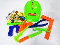 Construction helmet set Helmet set toys Mechanic Set with Helmet Multicolor. 