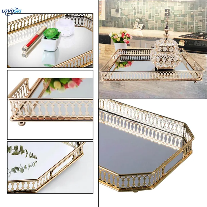 Mirror%20Serving%20Tray%20Fruit%20Plate%20Mirrored%20Tray%20for%20Vanity%20for%20Food%20Snack%20Cake%20-%20Image%202