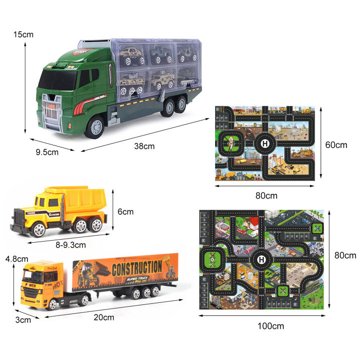 Eneering%20Car%20Toys%20Charming%20Transport%20Car%20Carrier%20Truck%20Toy%20-%20Image%208