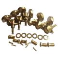 6Pcs Grade Guitar String Knob for Grover String Winder Tuners Machine Heads for Acoustic Electric Guitar.