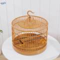 Bird Cage Round Lightweight Parrot Stand Cage for Parakeet Cockatiel Finches. 