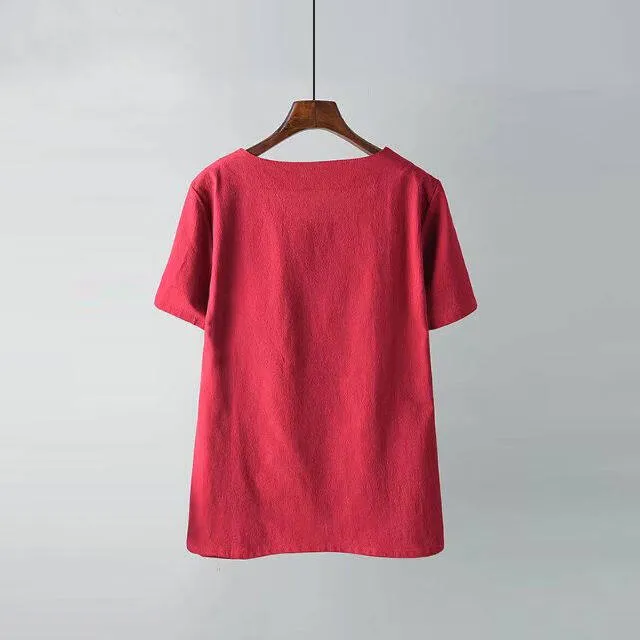 Ladies%20Short%20Sleeve%20T-Shirt%20For%20Women%20-%20Image%207