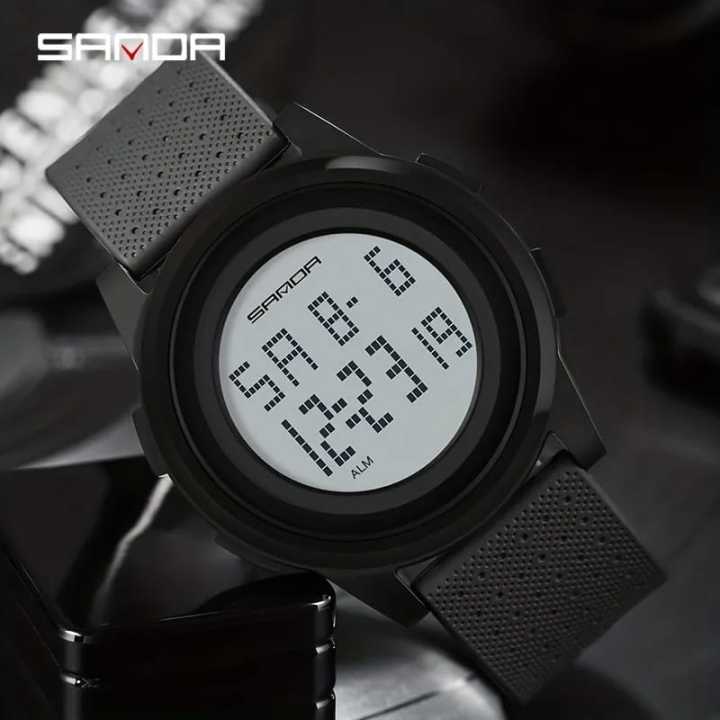 Sanda%20337%20Sports%20Waterproof%20Digital%20Watch%20for%20men%20Black%E2%80%8B%20-%20Image%204