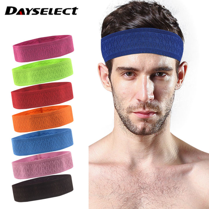 【Nice Day Toy Findings Store】1Pc Elastic Yoga Fitness Sweat band Headband Hair Bands Head Prevent Sweat Band Sports Equipment