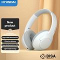 Choice HYUNDAI HY-H04 Wireless Bluetooth V5.3 Headphones Easy storage Earphone Foldable Design Low Latency x Long Battery Life. 