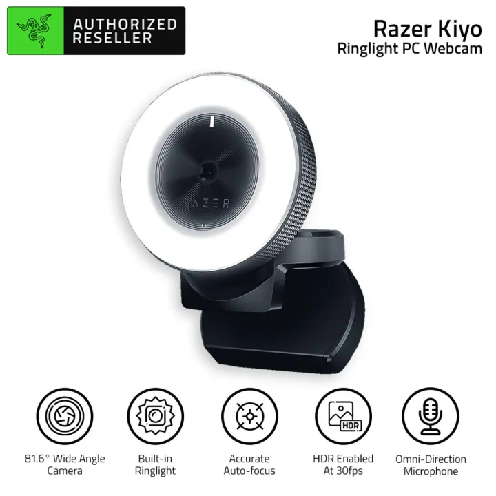 RAZER%20Kiyo%20Full%20Camera%20Control%204MP%20with%20Ringlight%20PC%20Webcam%20-%20Image%202