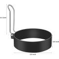【Direct-sales】 tainle teel Cooking Mold Fried Egg Pancake Circle Non-tick Egg Ring Kitchen Mold Tool Kitchen Mold Tool. 