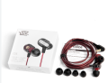 ZSE Professional Stereo HiFi Music Earphones - Black. 