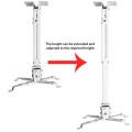 Universal Projector Mount Kit For Projectors - HITACHI EPSON OPTOMA SONY BENQ VIVITEK ACER ASUS Projector Wall / Ceiling Mount For Projector Stand.