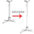 Universal Projector Mount Kit For Projectors - HITACHI EPSON OPTOMA SONY BENQ VIVITEK ACER ASUS Projector Wall / Ceiling Mount For Projector Stand. 