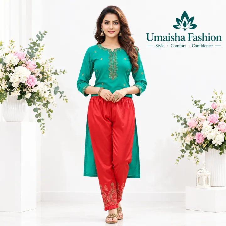 Elegant%20Embroidered%20Silk%20Pajamas%20Pants%20Full%20Length%20Traditional%20Style%20-%20Image%203