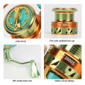 MeterMall Colorful Lure Spinning Fishing Reel 5.2:1 Gear Ratio 8kg Max Drag Fishing Reel Mc1000/mc2000/mc3000. 