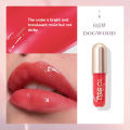 DEROL Lip Gloss Shiny Water Gloss Mirror Moisturizing Lip Glaze Glitter Liquid Lipstick DR061.