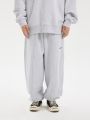 BENT IDEA Autumn New American Retro Casual Hasu Splice Sweatpants Pants. 