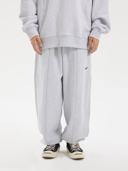 BENT%20IDEA%20Autumn%20New%20American%20Retro%20Casual%20Hasu%20Splice%20Sweatpants%20Pants%20-%20Image%202
