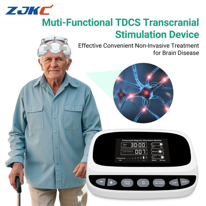 ZJKC rTMS Brain Stimulation Machine for Depression Anxiety Stroke Migraine Professional Brain Injury Rehabilitation Treatment