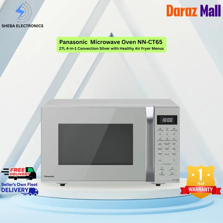 Panasonic Microwave Oven NN-CT65 – Silver | Healthy Air Fryer Menus ...