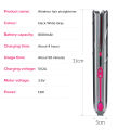 Ubeator USB Charging Wireless Travel Portable Hair Straightener Curler 3D Curved Elastic Panel Rechargeable LED Intelligent Temp Display 658. 