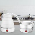 Travelling Folding Kettle Electric Silicone Foldable Water Kettles Compression Leak Proof Portable Mini Kettle. 