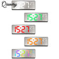 6.9 Inches Electronic Alarm Clock 5 Levels Brightness Adjustable Large Screen Student Desk Clock Table Clock.