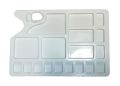 Artist Color Mixing Palette Square Shape Painting Palette for Watercolor Acrylic and Oil Painting. 
