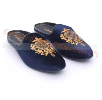 Loffer%20Velvet%20Loafer%20Half%20Shoes%20-%20Image%203