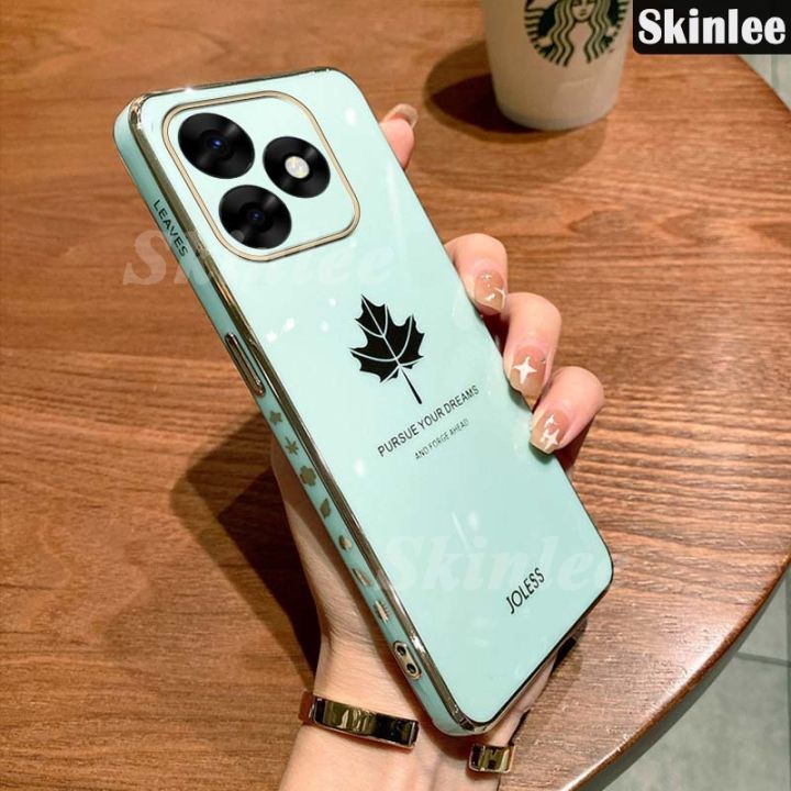Phone%20case%20For%20itel%20P55%204G%20Back%20cover%20Soft%20Shining%20Maple%20Leaves%20Design%20Cover%20For%20itel%20P55%204G%20Cover%20cases%20-%20Image%202