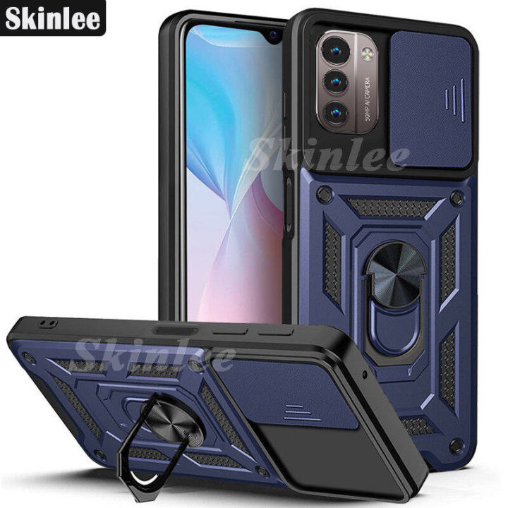 Phone%20Case%20Nokia%20G21%20G11%20Back%20Cover%20Hard%20Armor%20Shockproof%20Camera%20Protection%20Handphone%20Casing%20for%20Nokia%20G11%20G21%20Cover%20Cases%20Car%20Magnetic%20Navigation%20Holder%20Ring%20Cover%20-%20Image%204
