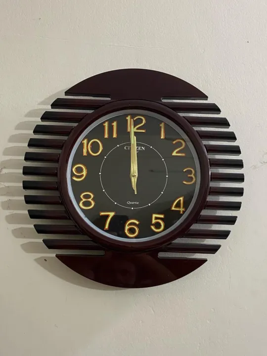 40%20CM%20Citizen%20Radium%20Traditional%20Wall%20Clock%20Round%20Shape%20Vintage%20Fiber%20Made%20China%20Decorative%20Wall%20Clock%20-%20Image%202