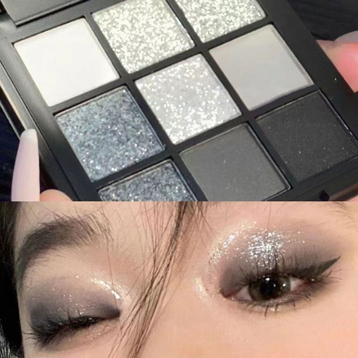 Ggmm%20Suke%209%20Colors%20Eyeshadow%20Palette%20metallic%20white%20gray%20black%20eyeshadow%20palette%20with%20mirror%20-%20Image%203