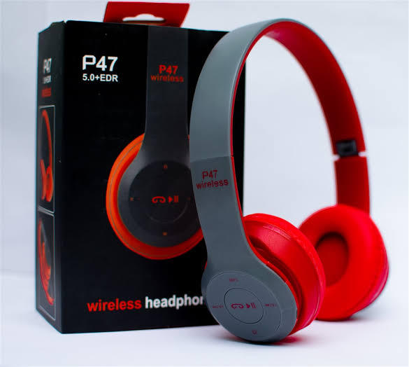 P47 Wireless Bluetooth Headphone - 4 colour - Headphone Bluetooth/P47 Headband Foldable Stereo Bluetooth Headphones Wireless Headset-Multicolor