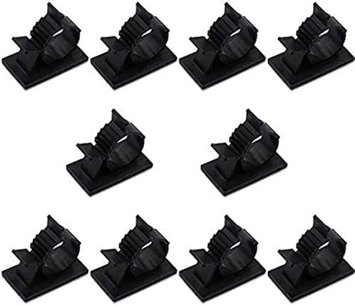 10Pcs%20Set%20Self%20Adhesive%20Cable%20Cords%20Organizer%20Clips%20/%20Desk%20Top%20Cable%20Wire%20Holders%20/%20Cable%20Line%20Management%20Tools%20/%20Wire%20Tie%20-%20Image%202