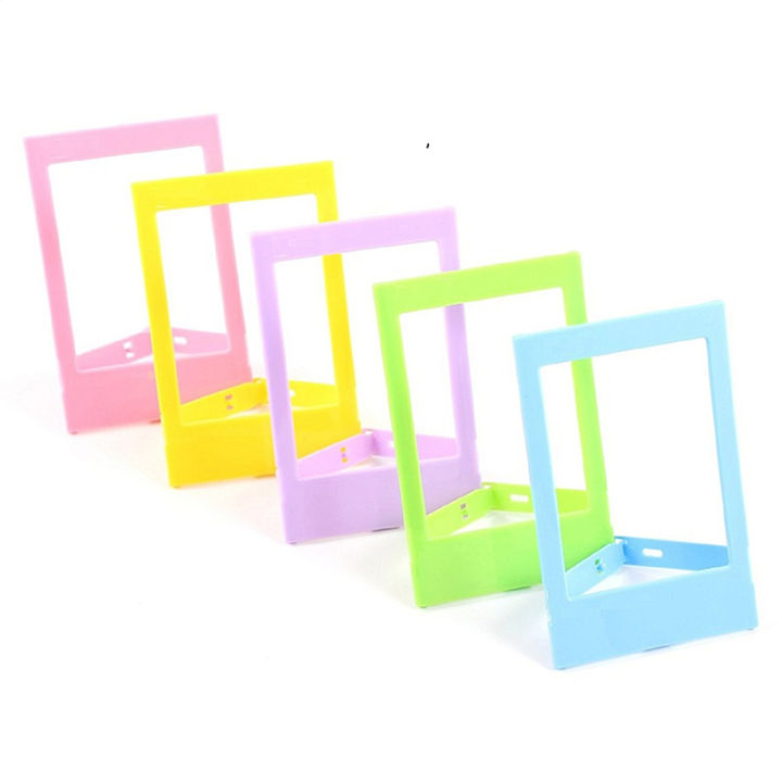 5Pcs%203"%20Desk%20Photo%20Frame%20Picture%20Frames%20for%20Fujifilm%20Mini%20Colorful%20DIY%20Photo%20Podazz%20-%20Image%203