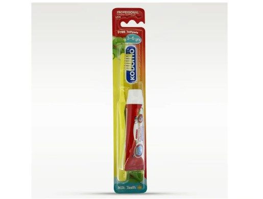 Kodomo%20Dental%20Kids%20Set%206+%20Years%20(Yellow)%20-%20Image%203