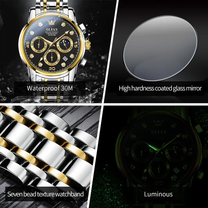 OLEVS%20Men's%20Watch%20Waterproof%20Diamond%20set%20Dial%20Chronograph%20Luminous%20Calendar%20Stainless%20Steel%20Strap%20with%20Gift%20Box%202889%20-%20Image%204