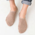 5Pair / Lot Men's Socks Non-slip Silicone Invisible Cotton Sock Breathable Mesh Comfortable Summer Thin Sports Men Sock Elastic.