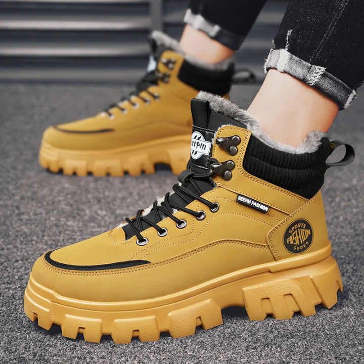 %E3%80%90selevn%20roind%E3%80%91%20Men%20Tactical%20Winter%20Boots%20Mens%20Casual%20Ankle%20Winter%20Shoes%20High%20Top%20Platform%20Leather%20Outdoor%20Work%20Safety%20Sneakers%20Chelsea%20Cowboy%20-%20Image%202