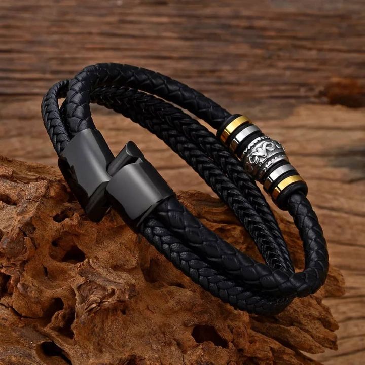 braided%20Wristband%20Leather%20Bracelets%20Weave%20magnetic%20clasps%20hand%20chain%20For%20Men%20Gift%20Accessories%20-%20Image%204