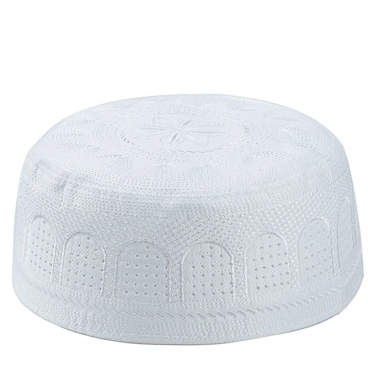 Muslim%20Men%20Prayer%20Caps%20Cotton%20Embroidery%20Leisure%20Saudi%20Arabia%20Islamic%20Hat%20Men%20Headscarf%20Clothing%20Topkippot%20Turban%20Saudi%20Uae%20Cap%20-%20Image%202