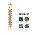 Wall Hang Thermometer Indoor Outdoor Garden House Garage Office Room Hung Logger Room Temperature Meter. 