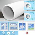 Portable Air Conditioner Window Kit with Exhaust Hose 13cm/5.1 Inch, Adjustable Length Portable AC Window Vent Kit. 