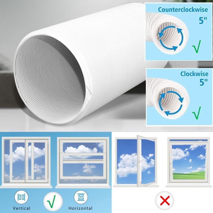 Portable%20Air%20Conditioner%20Window%20Kit%20with%20Exhaust%20Hose%2013cm/5.1%20Inch,%20Adjustable%20Length%20Portable%20AC%20Window%20Vent%20Kit%20-%20Image%206