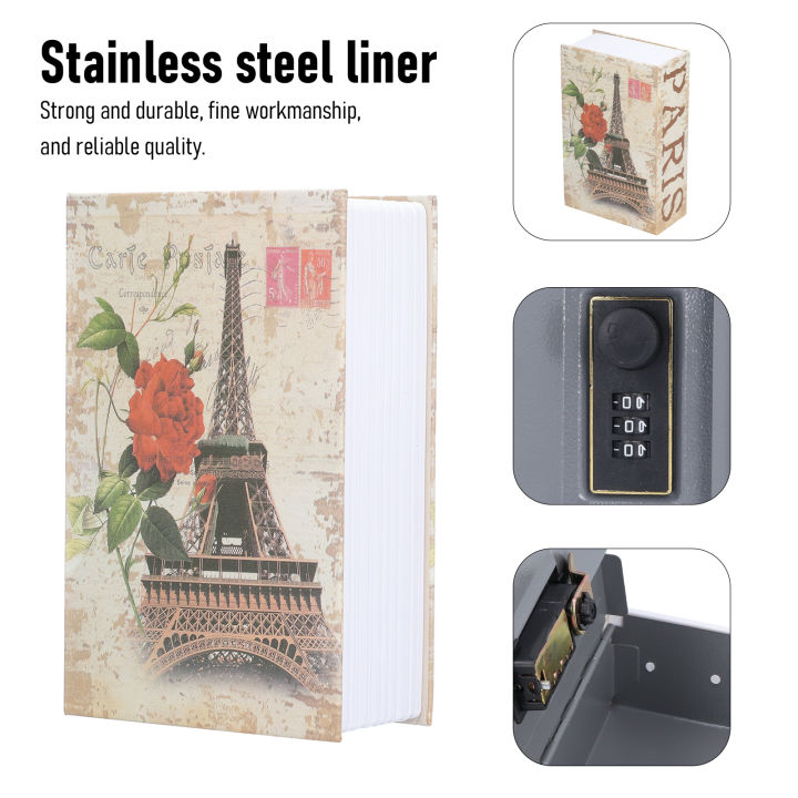 Money%20Hiding%20Box%20Portable%20Mini%20Book%20Safe%20Storage%20For%20-%20Image%203