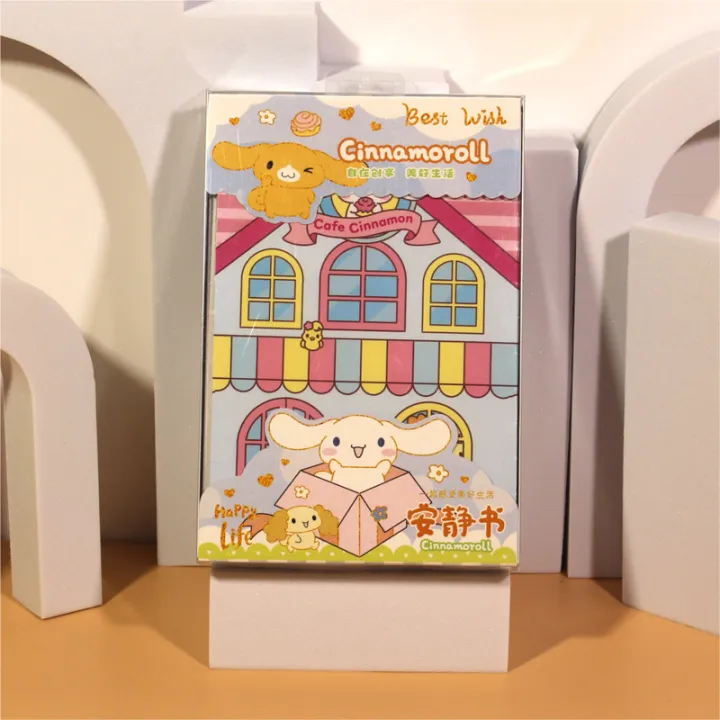 %E3%80%90Seasonal%20Sale%E3%80%91%20Sanrio%20Kitty%20My%20Melody%20Pachacco%20Kuromi%20Cinnamoroll%20Quiet%20Book%20Creative%20Diy%20Handmade%20Material%20Bag%20-%20Image%204